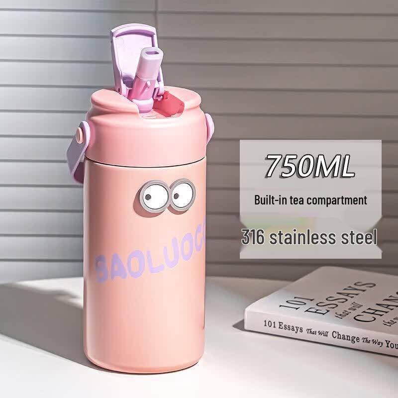 Qiwei Tea Infuser Insulated Water Bottle
