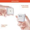 1Pcs MIni LED Night Light Sensor Control Induction Energy Saving Sleeping Night Light 110V-220V For Baby Room Bedroom Corridors