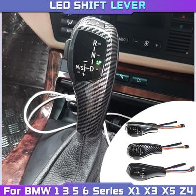 For BMW 1 3 6 5 Series E38 E39 E46 E60 E61 E63 E64 E81 E82 E83 E84 E90 E91 E92 E93 LED Gear Shift Knob Shifter Lever Accessories