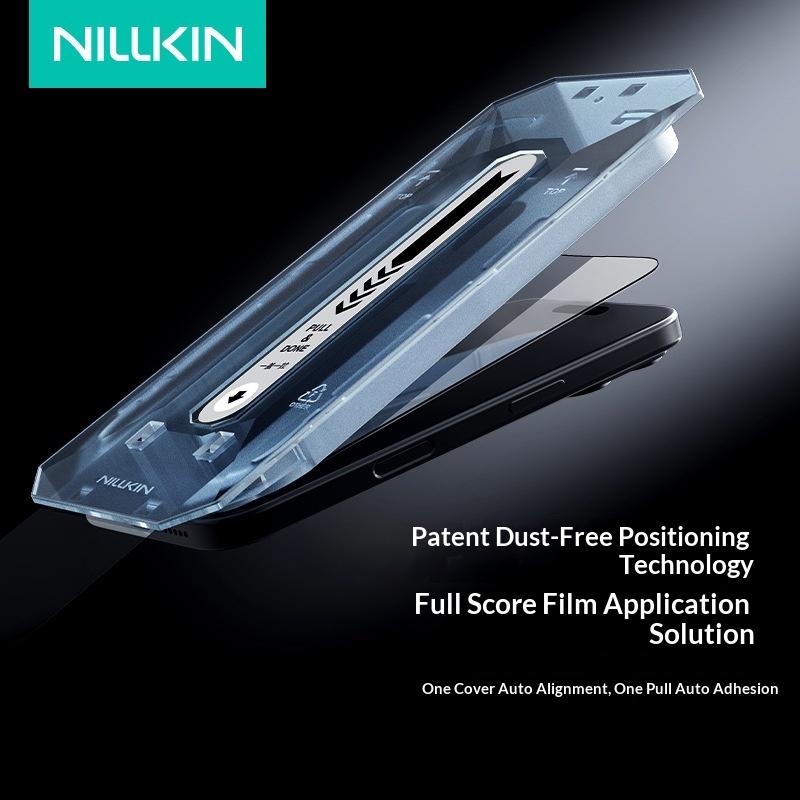 Nillkin Applicable iPhone17 Pro Max Protective Film with Dust-free Cabin Full-screen Explosion-proof Tempered Glass Film