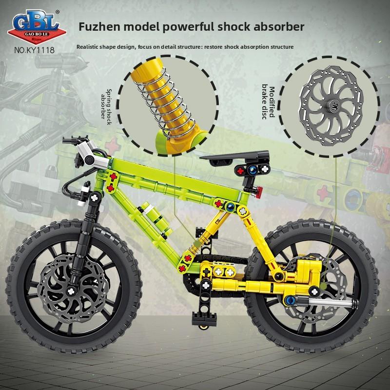Model horského kola ze stavebnice Ornament Dětská puzzle hračka Pro kluky a nadšence Dárky
