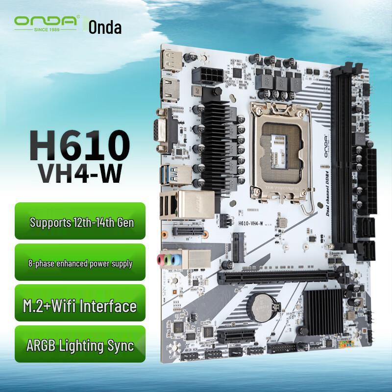 ONDA H610 LGA 1700 DDR4 Motherboard