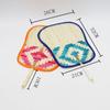 Hand-wove Bamboo Weaving Fan Old-fashioned Plantain Fan Portable Hand Cattail Fan  Summer Cooling