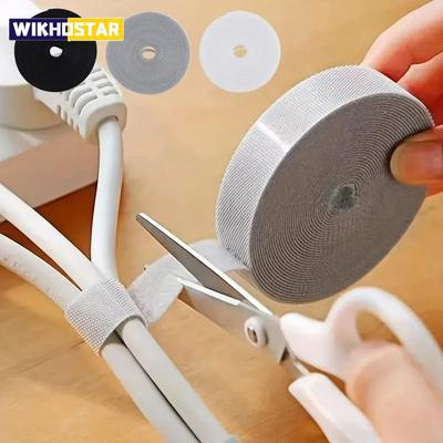 3M Hook and Loop Fastener Cable Organizer Cable Ties Wire Winder Keeper USB Cables Management Protector Earphone Mouse Cord Ties