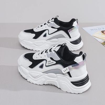 2025 Sneakers Women Platform Flat Shoes Woman Shoes Green Casual Trainers Ladies Chunky Sneakers Women Shoes