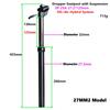 Bicycles Shock Absorption Seatpost Stainless Steels Bike Seatpost Hand Controlled Dropper Hydraulic Seatpost Enduring