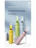 Three-Fold Automatic Donut Hook Umbrella: UV Protection, Sunshade & Rain Shield