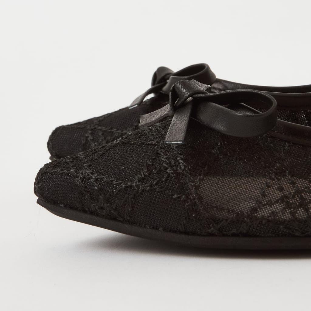 Low heel flat made in 105315200010 [Diana] shoes, Japan, black, 23.0cm,