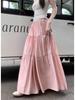 Plus Size Autumn White Pleated Midi Skirt for Women