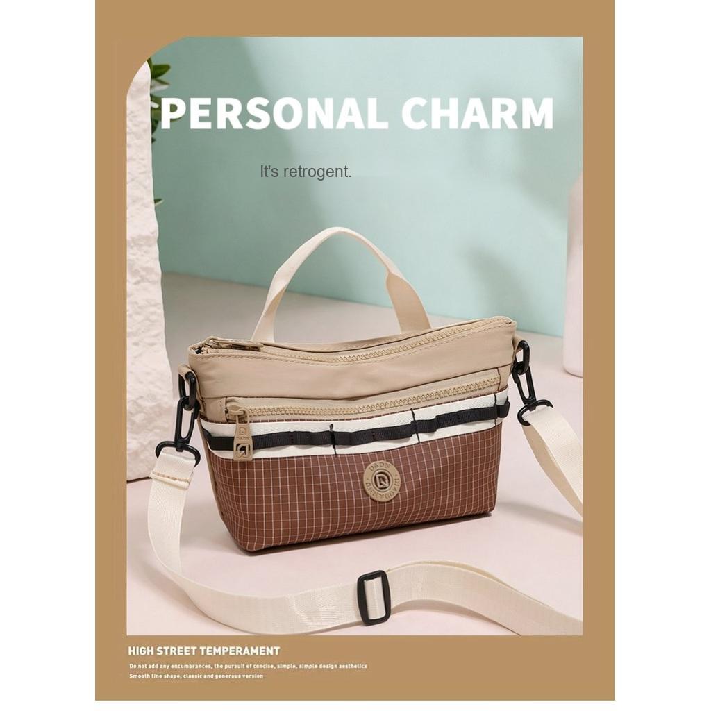 Shoulder Crossbody Handbag Women Oxford Multi Compartment Daily Commute