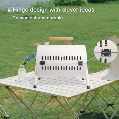 Charcoal Grill Portable Tabletop Charcoal Grill Multifunction Camping Barbecue Grill Rack BBQ Grill for Outdoor Cooking Camping
