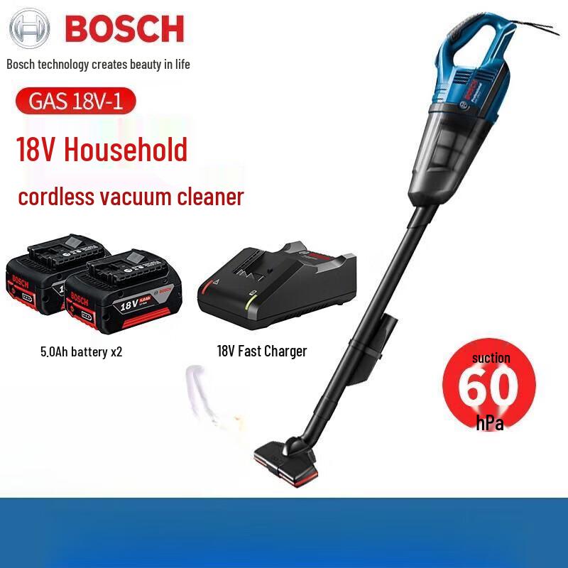 BOSCH GAS18V-1 Cordless Portable Handheld Vacuum Cleaner CN plug (adapter included)