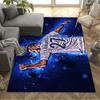 Sampdoria Player Celebration Floor Rug Office Rug Suitable for Bedrooms Playrooms Balcony Kitchen Anti-slip Rug Decorate Offices Best for Christmas