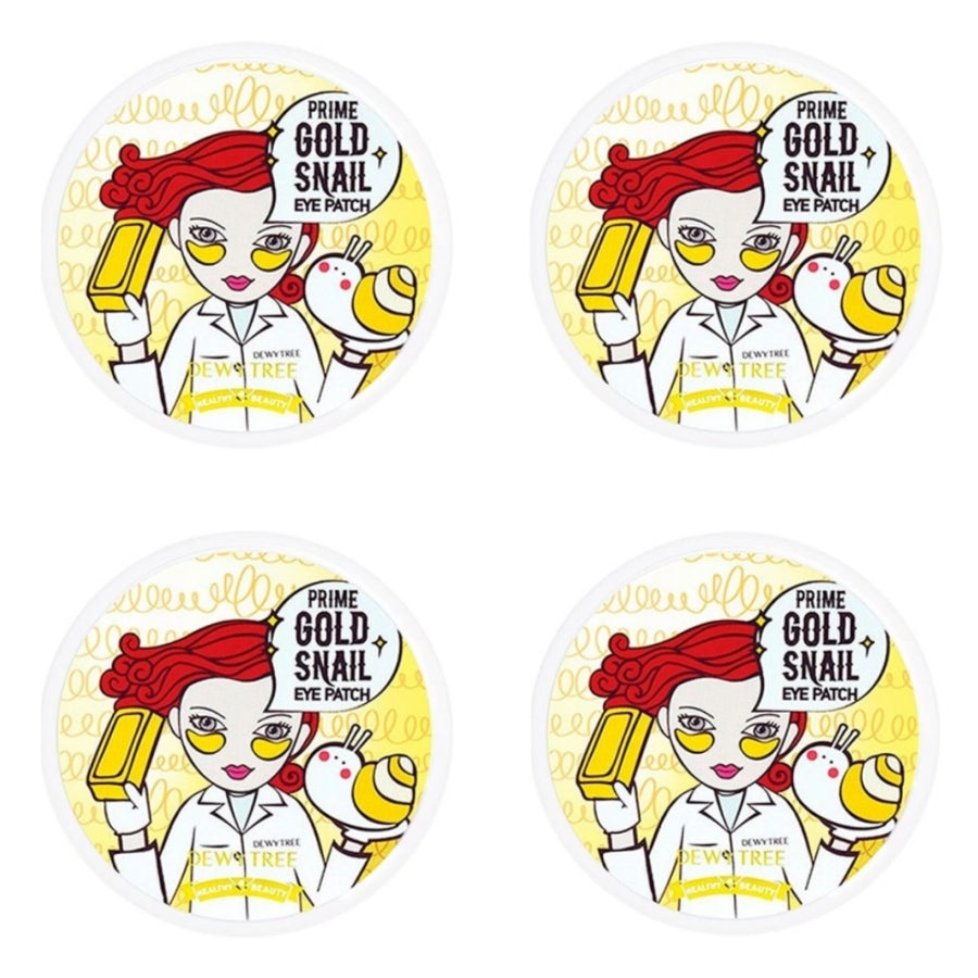 Dewytree Prime Gold Petice pentru ochi melc 60ea 90g*1buc/2buc/4buc