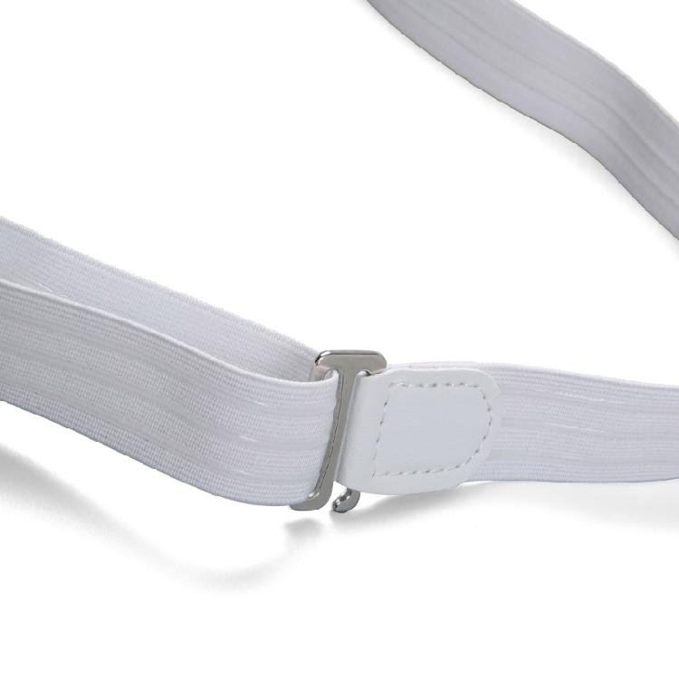 Multiuse Elastic Shirt Belt with Nonslip Designs Stretch Waist Belt Invisible for Formal Business Shirt and Daily Use