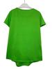 Women's Summer Top Collar Lace Short Sleeved Solid Color T-shirt