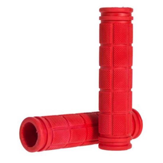 1 Pair Handle Grip Cover Non-slip Lightweight Rubber Multicolor Squares Bicycle Handlebar Cover Cycling Parts
