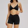 Sports Suits Yoga Suits Sports Pants, Women's Fitness Wear Sports Bras Fitness Training Wheel Short Yoga Leggings, Fitness Clothing, Sports Apparel