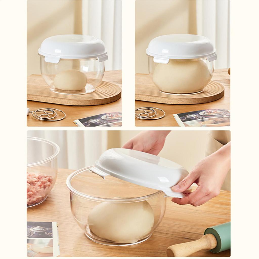Bread Proofing Container Dough Container Pizza Storage Dough Rising Container Proofing Box Food Storage Organizer With Lid