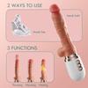 Electric Dildo Gun Sex Machine Simulation Telescopic Vibrator Female Masturbation Automatic Machine Female Sex Toy For Women