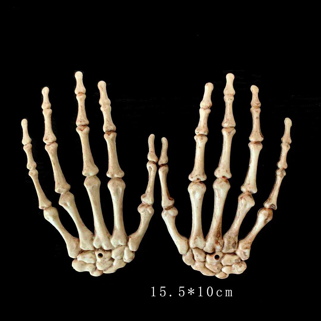 

Halloween Funny Doorbell Induction Skeleton Hands Spray Door Lock Light Sound Touch Sound Induction Site Layout Ghost House