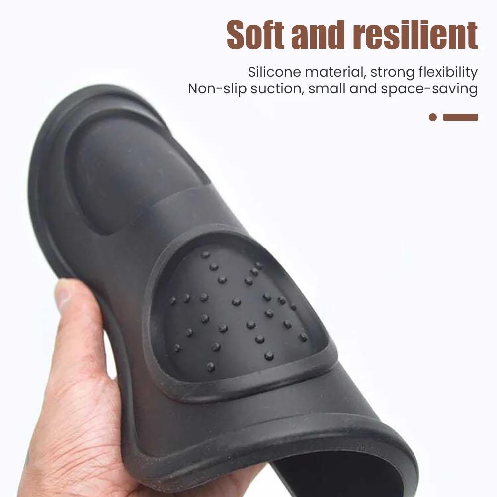 Silicone Coffee Anti-skid Mat Corner Pad Non-slip Pad Filling Seat Coffee Machine Bar Powder Hammer Pad Handle Pad Powder Pad