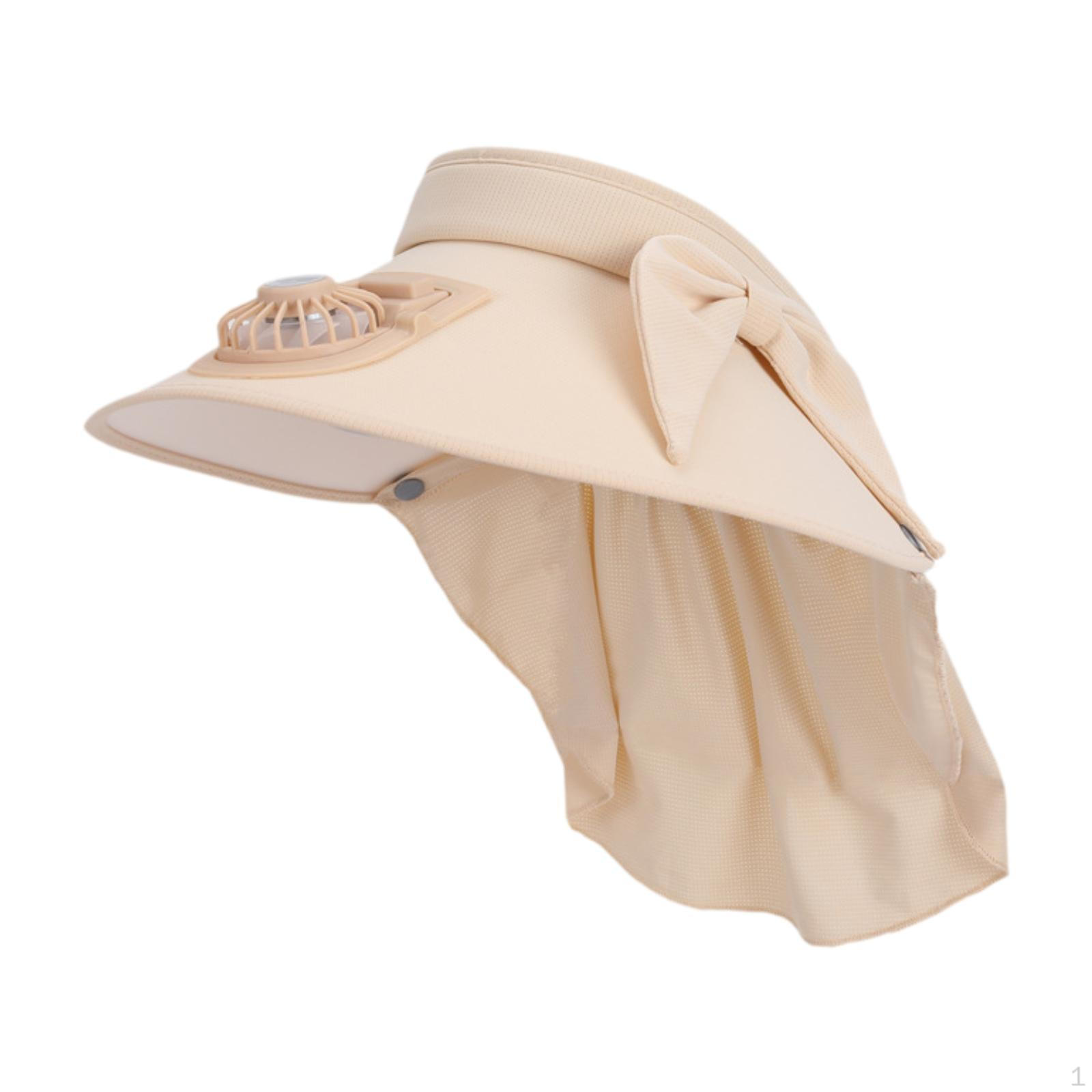 

Козырек от вентилятора Удобная солнцезащитная шляпа для езды на велосипеде, пешего туризма, кемпинга, рыбалки, путешествий