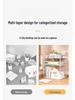 Multilayer Desktop Bookshelf and Organizer for Office, Dining, or Dorm Desk