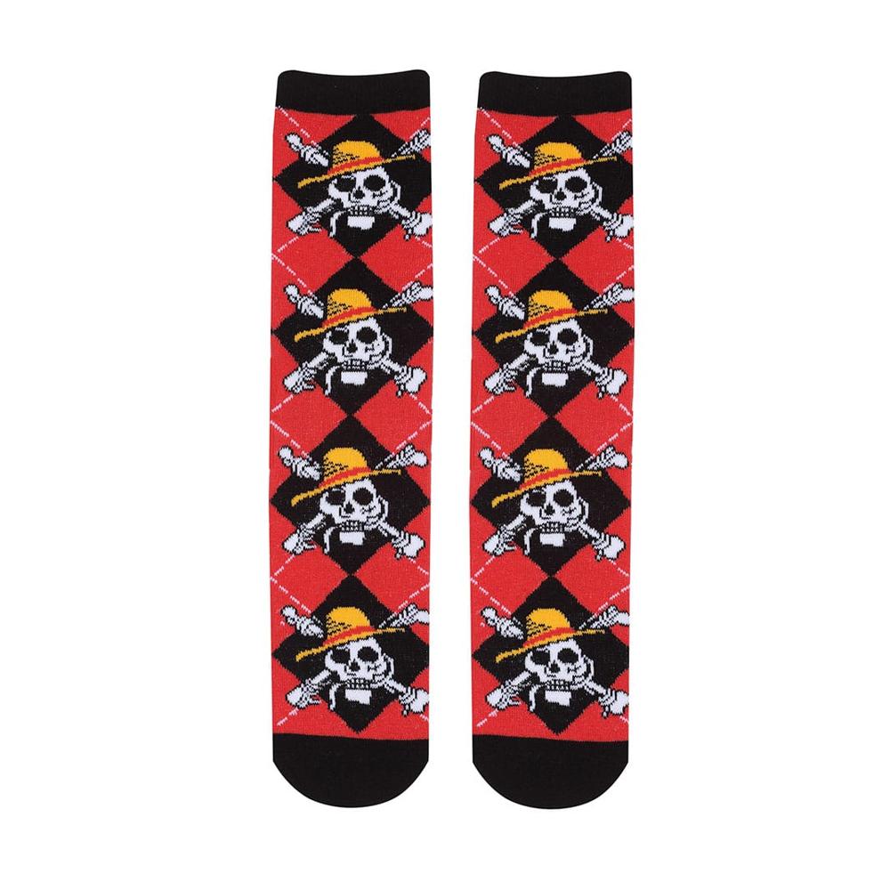 One Piece Unisex Adult Skull Logo Socks