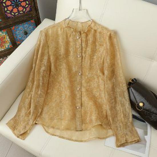 Mom s 2026 Spring Collection: Elegant Chinese-Style Lace Top for Middle-Aged & Elderly Women 3XL кофейный