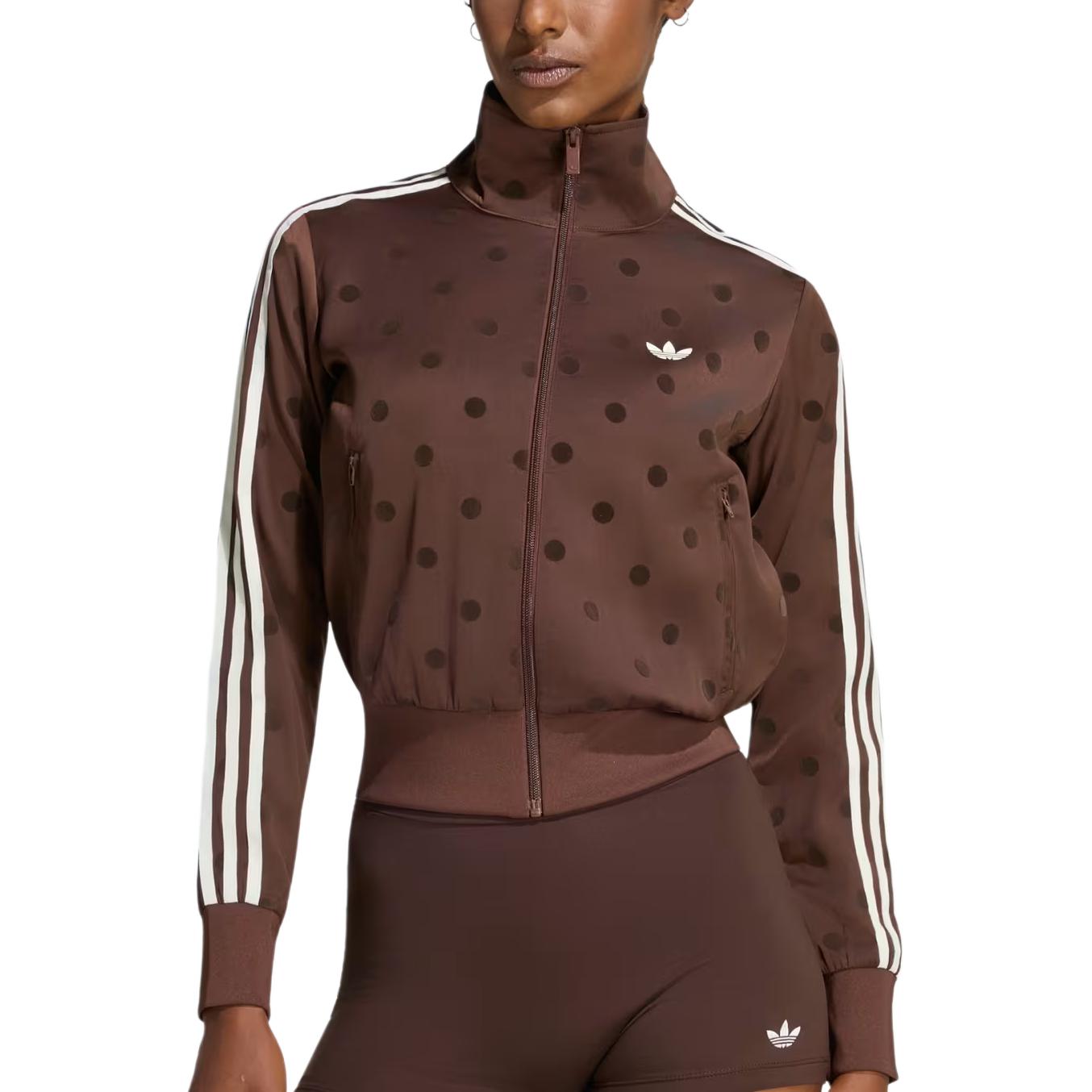 Adidas Originals Track Satin Striped Polka