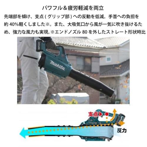 Makita Rechargeable Blower 40Vmax 2.5Ah with 2 Batteries and Charger MUB001GRDX