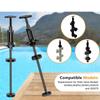 Shaft Assembly for Various Pool Backwash Valves and Spa Valves Ensures Efficient Backwashing and Easy Installation