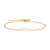 Gold Tone Baguette Crystal Choker Necklace Set – Minimalist Colorful Birthstone Jewelry for Women, Dainty Stackable Gift
