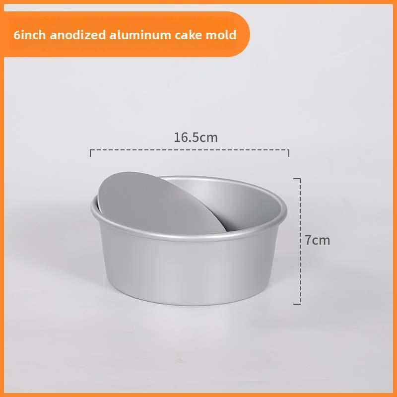 Cake Mold Live Bottom Baking Pan Mousse Oven Making Bread Chiffon Abrasive Tool Round 468 Four or Six Inch Embryo