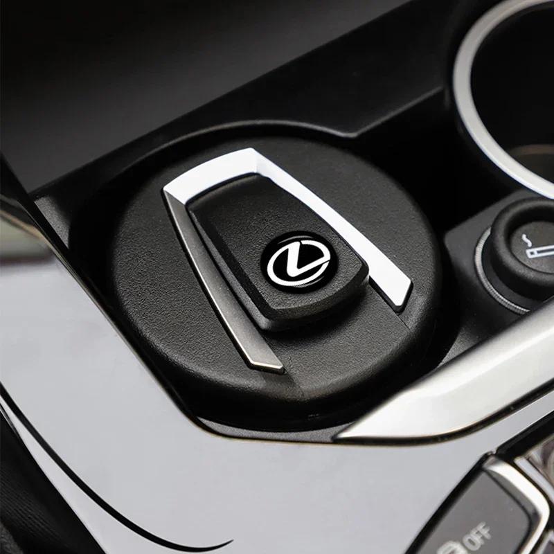 AABGE1 Car Ashtray Garbage Can LED Light Creative Ashtray Accessories for Lexus RX300 RX450 EX300h IS200 IS250 IS300 GS300 NX GS LX GX