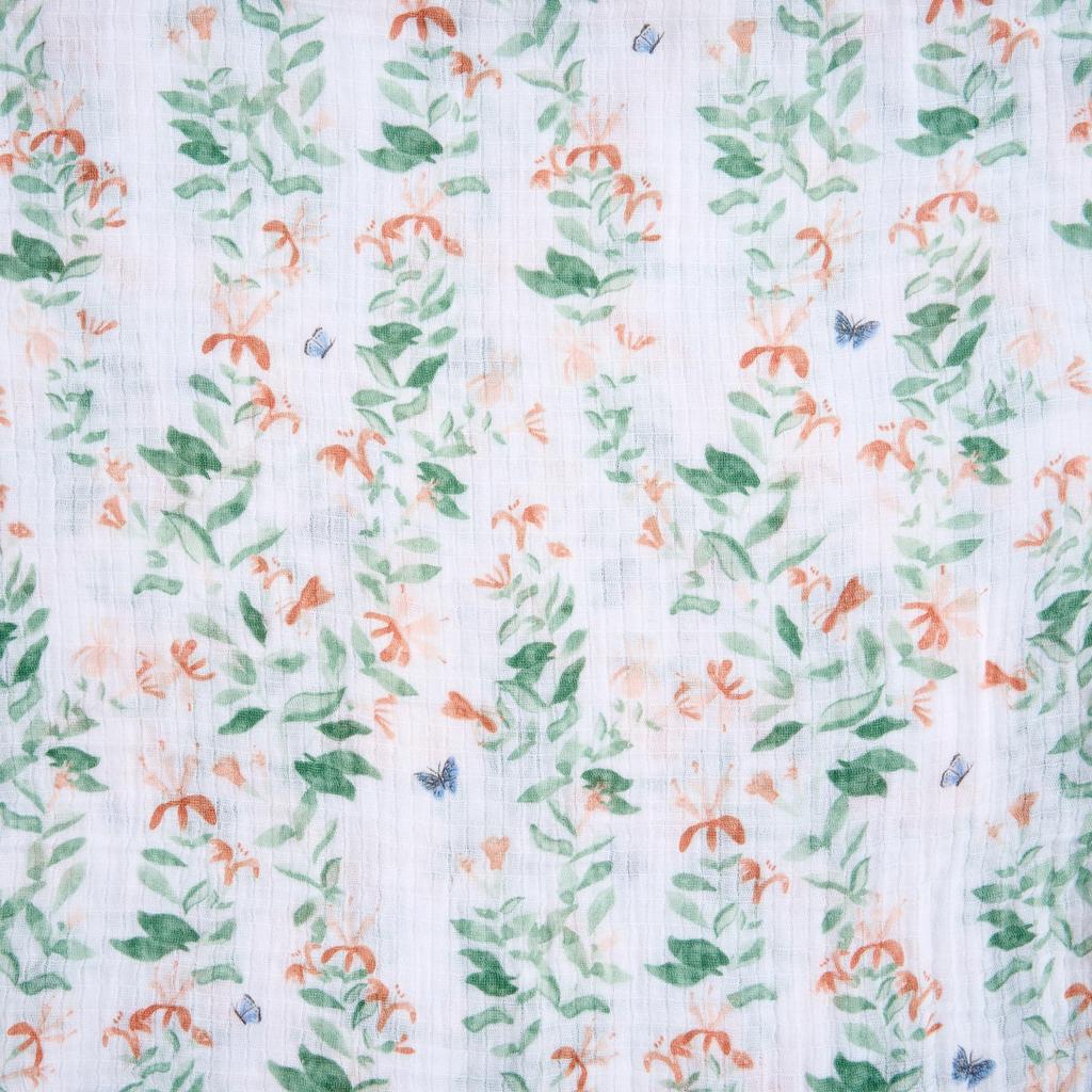 aden anais essentials Snap Butterfly One + Bibs, Garden, Size, 3-Pack (BBADAEESNC30025)