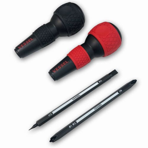 [.co.jp Exclusive] VESSEL Ball Grip Interchangeable Driver Set 220W-B2AC