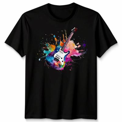 Guitar Music Instrument Music Band & Guitarists Unisex Tshirt