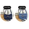 Denim Bag Underarm Bags Large Capacity Students Book Bag Adjustable Strap Simple Portable Casual Multi-Pockets for Party Travel CLE
