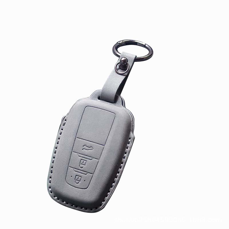 

Toyota Key Case for Corolla, Camry, Avalon, RAV4 - Car Key Shell and Buckle Bag. D Blue with Buckle