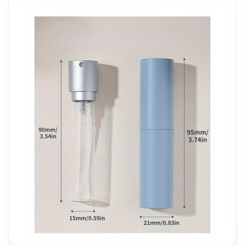 2pcs/set 8ml Portable Mini Refillable Perfume Bottle Spray Empty Cosmetic Containers Atomizer Bottling for Travel Tool