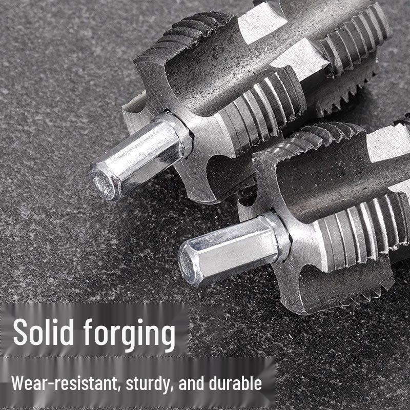 Electric Drill-Type PPR Pipe Threading Tool for Internal and External Threads (4/6 Points)