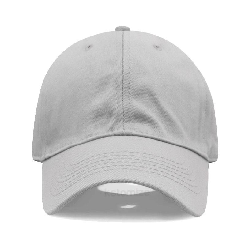 Personalized Custom Baseball Cap Embroidery Bicolor Letter Dad Hat Soft Washed Cotton Fashion Caps Men Women