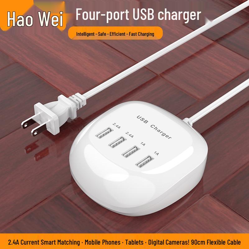 

USB Fast Charging 10-Port Power Strip Adapter 5V2.4A with PD
