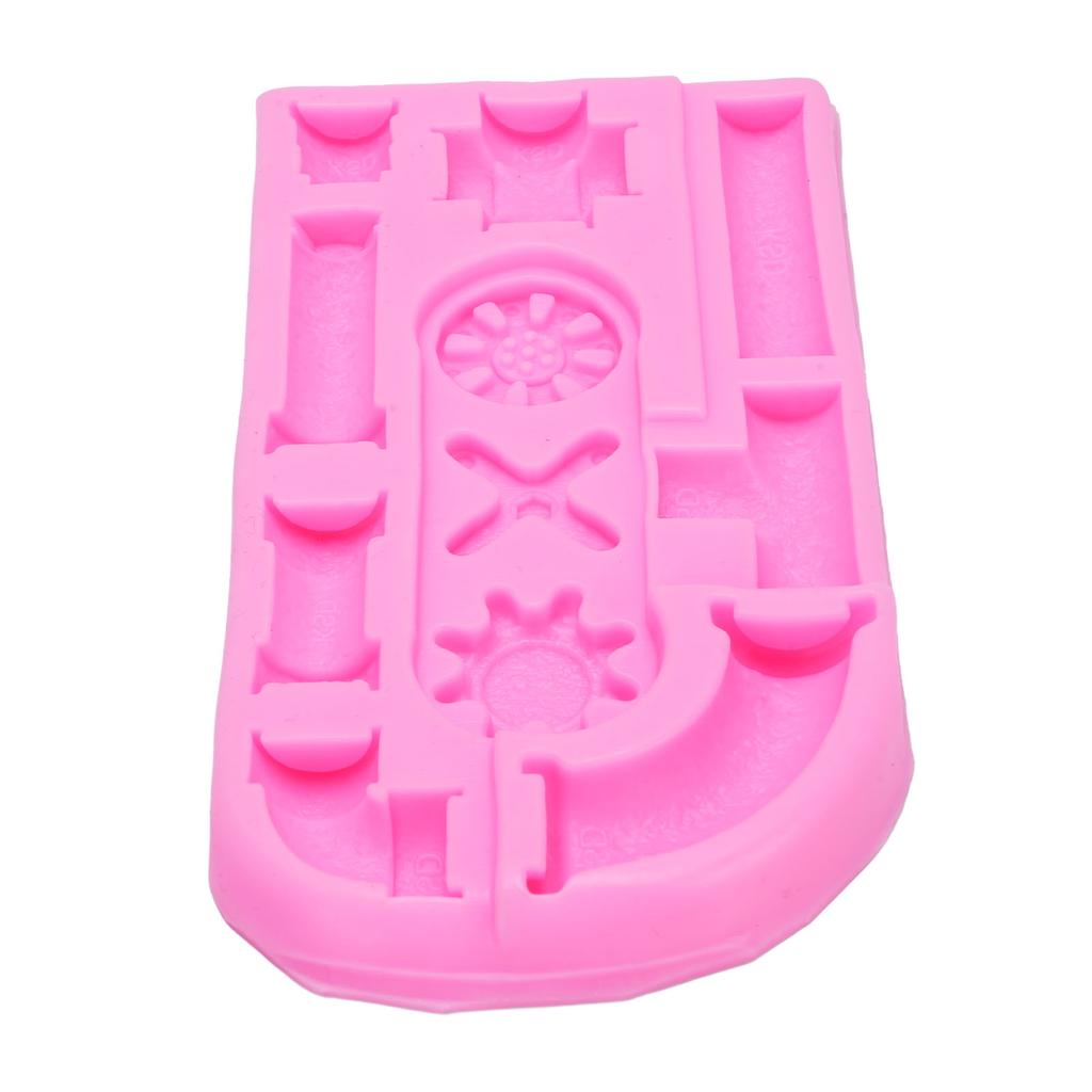 Clock Watch Wheel Cogs Gears Fondant Pattern Steampunk Silicone Chocolate Cake Decoration Candy