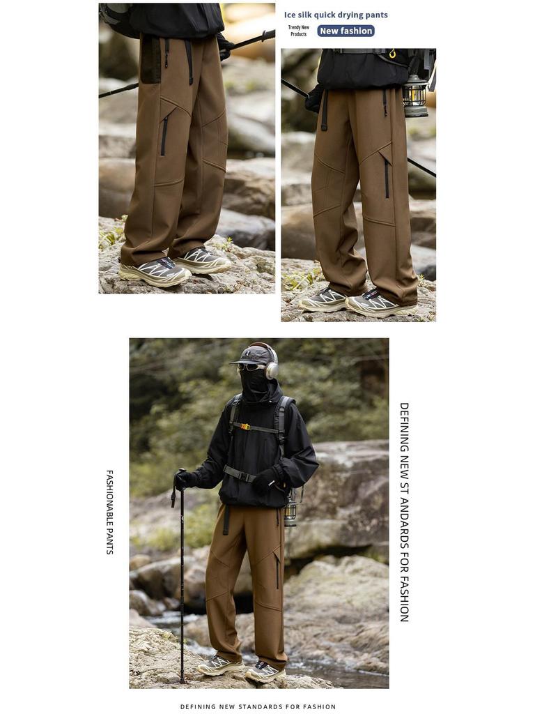 Men's 2025 Fleece-Lined Waterproof Outdoor Pants