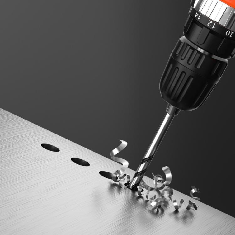 4/5 Piece Eccentric Twist Drill Bit Set 6.35mm Hex Shank 150mm Extended for Multiple Use On Masonry Concrete Drilling