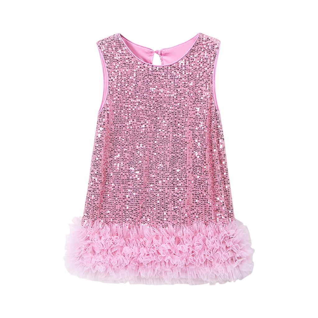 Kids' Vest Dress - Tulle Princess Gown