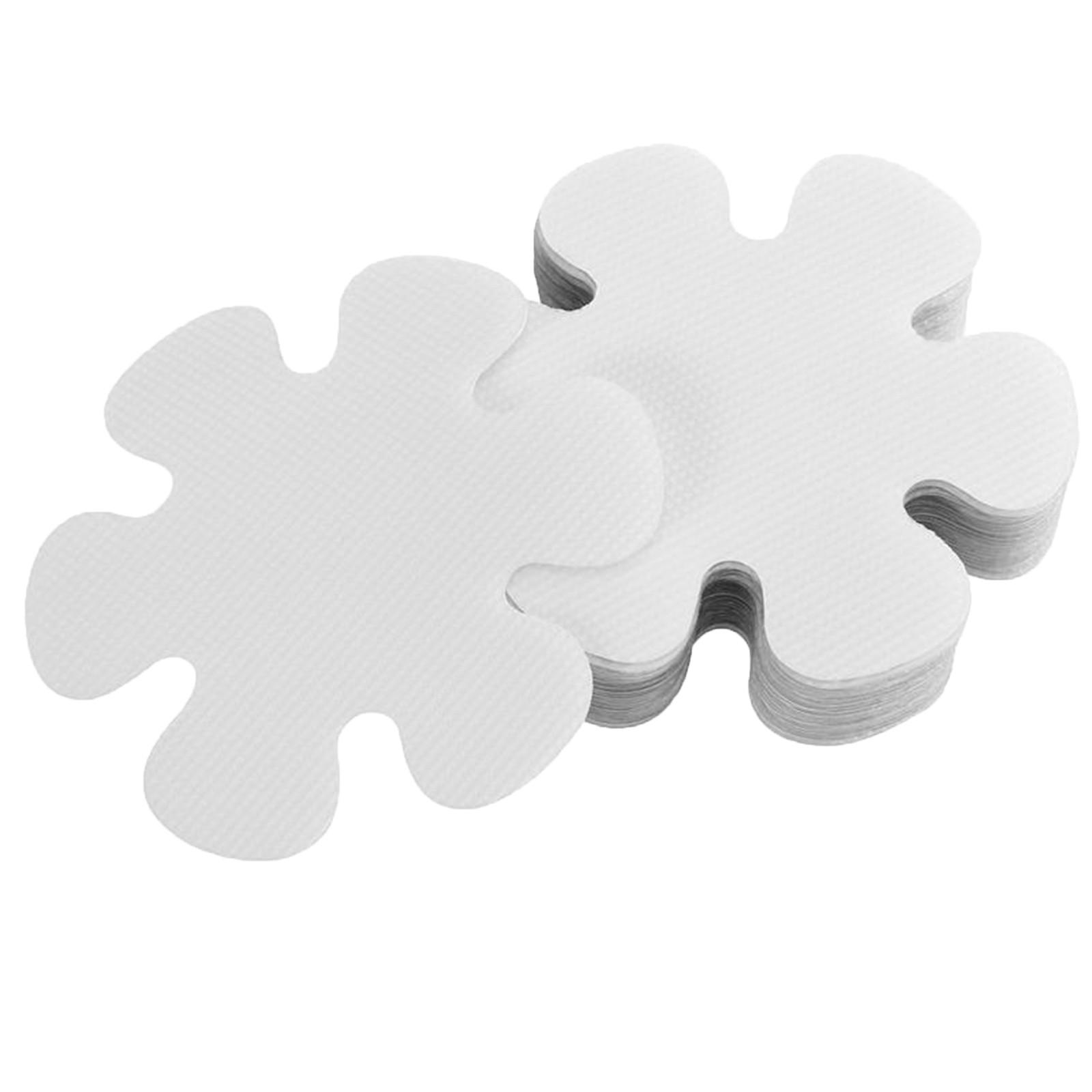 

Нескользящие наклейки для ванн Безопасные ванны для ванной Душевые ступени Клейкие наклейки One Size белый